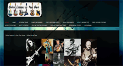 Desktop Screenshot of guitar-lessons-at-home.com